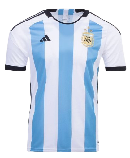 MAILLOT ARGENTINE 3 ÉTOILES DOMICILE WORLD CUP 2022