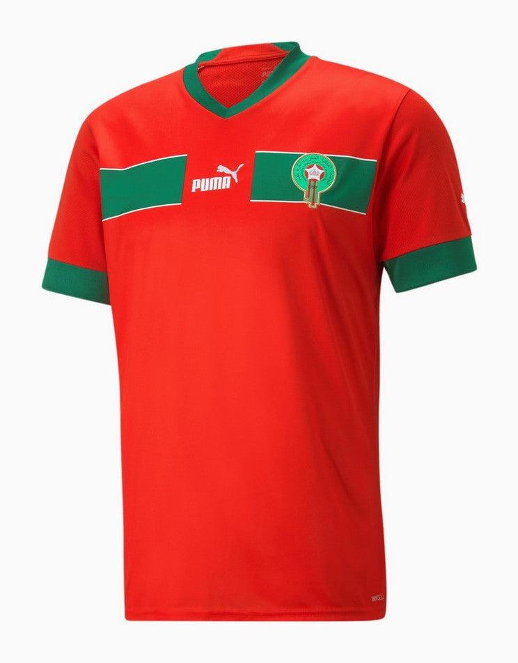 MAILLOT MAROC DOMICILE WORLD CUP 2022